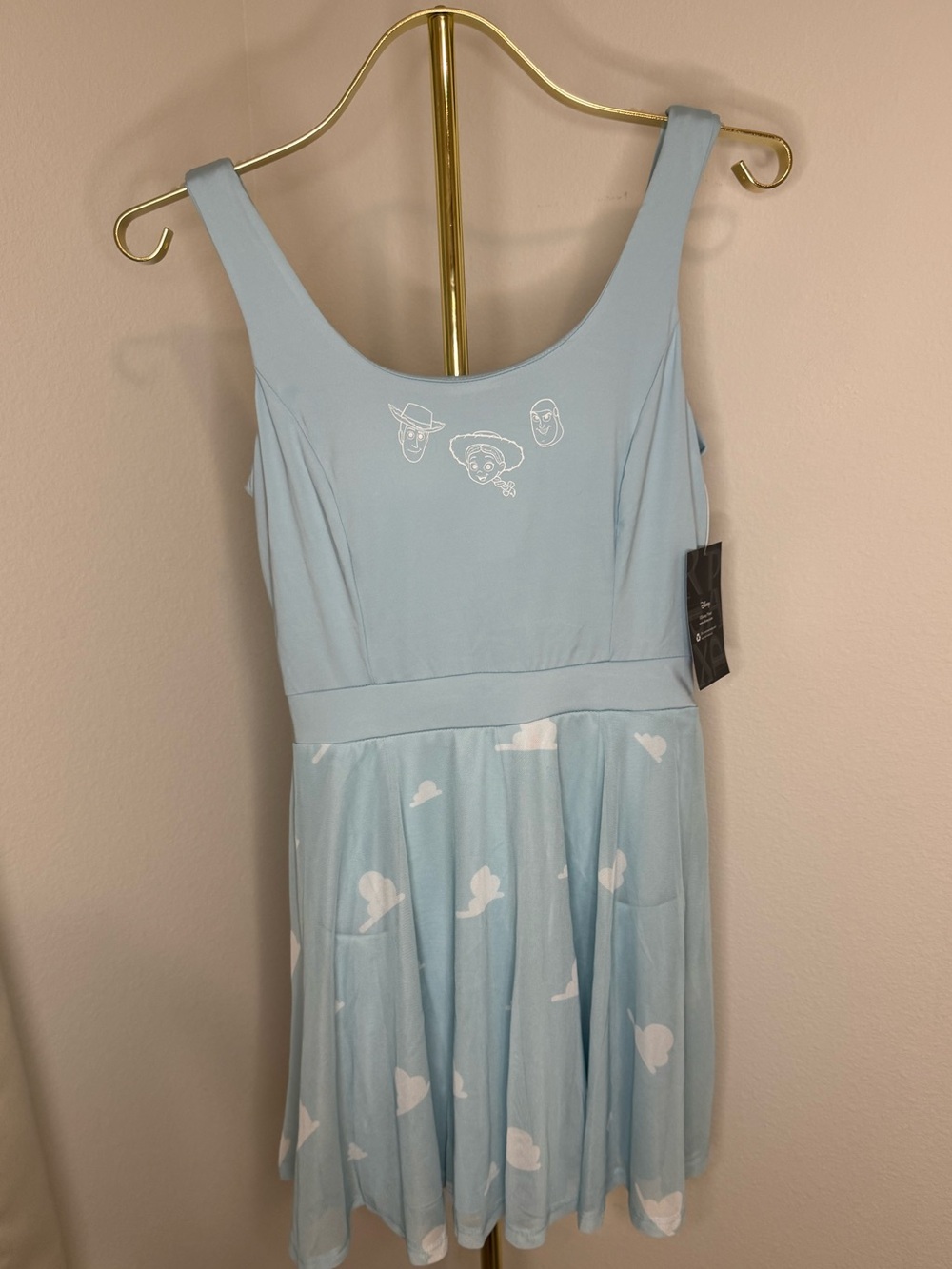 NWT HerUniverse Toy Story Mesh Cloud Active Dress Size Small